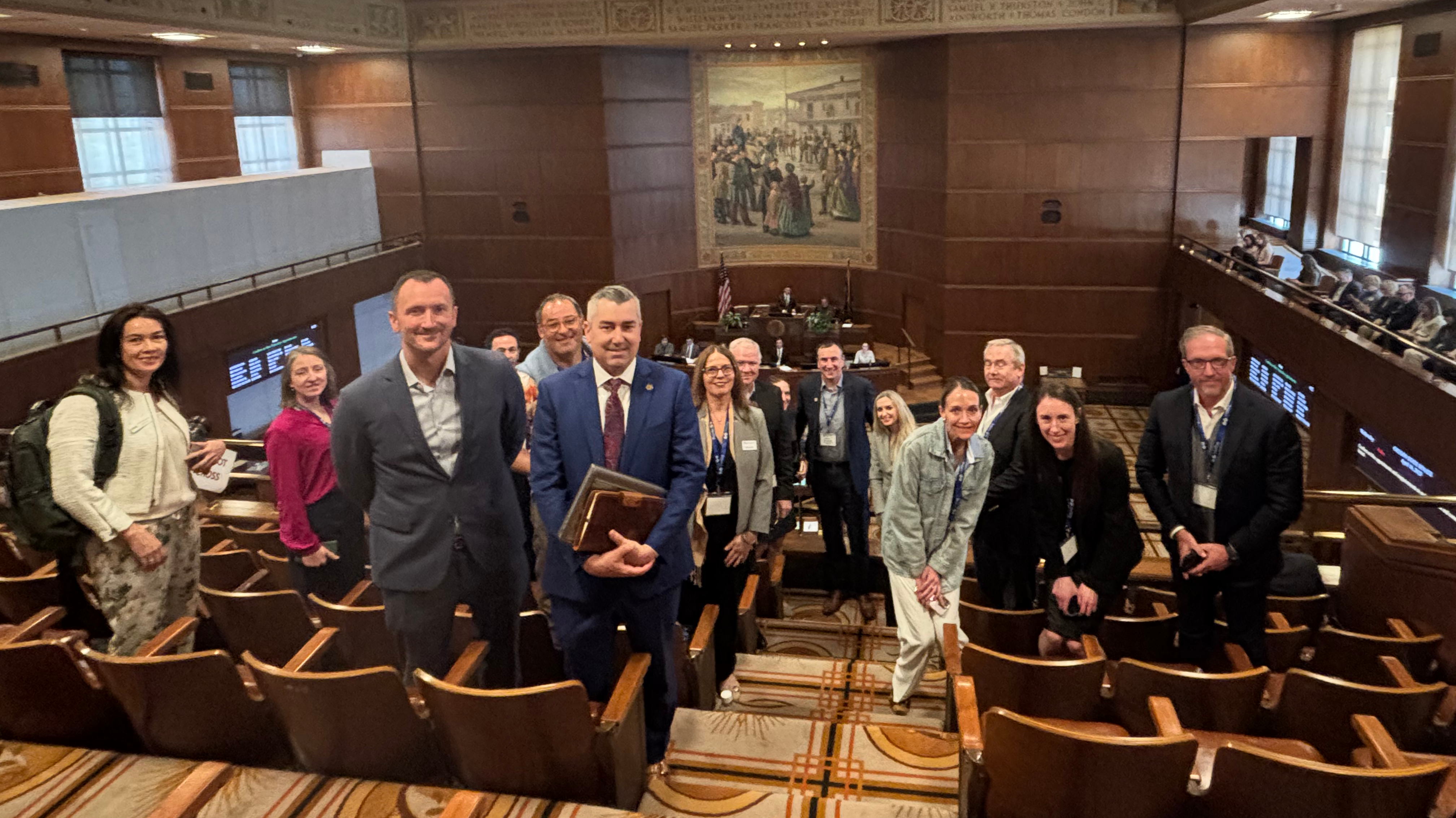 2025 Attendees inside the Salem Capitol